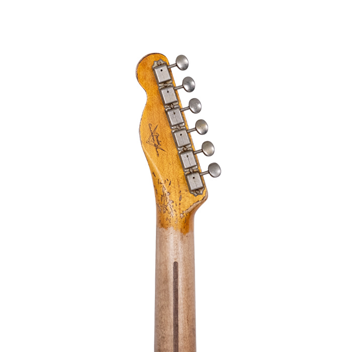 Fender Custom Shop 1952 Telecaster Super Heavy Relic Aged Nocaster Blonde Elektro Gitar